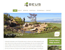 Tablet Screenshot of beuslandscape.com